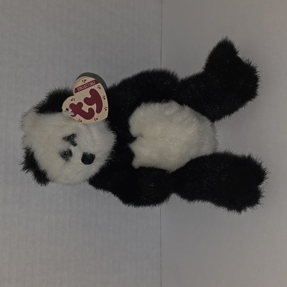 Checkers Ty Collectible Panda Bear - Picture 3 of 4